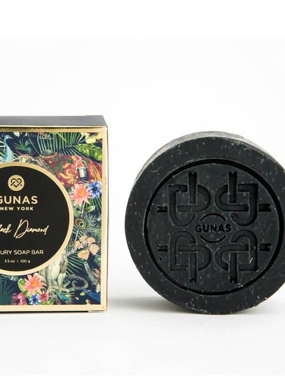 GUNAS New York Black Diamond Luxury & Artisan Soap Bar product
