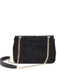 Broadway - Black Vegan Shoulder Bag