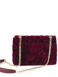 Broadway - Maroon Vegan Shoulder Bag