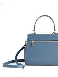 Cottontail - Deep Blue Vegan Leather Bag