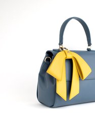 Cottontail - Deep Blue Vegan Leather Bag