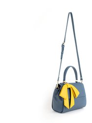 Cottontail - Deep Blue Vegan Leather Bag