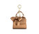 Cottontail Mini - Bronze Vegan Leather Bag Keychain - Bronze