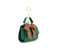 Cottontail Mini - Green Vegan Leather Bag Keychain