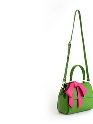 Cottontail - Neon Green Vegan Leather Bag