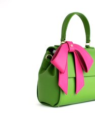 Cottontail - Neon Green Vegan Leather Bag