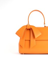 Cottontail - Orange Vegan Leather Bag - Orange