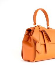 Cottontail - Orange Vegan Leather Bag