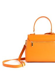 Cottontail - Orange Vegan Leather Bag