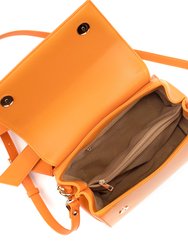 Cottontail - Orange Vegan Leather Bag