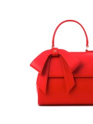 Cottontail - Red Vegan Leather Bag - Red