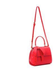 Cottontail - Red Vegan Leather Bag