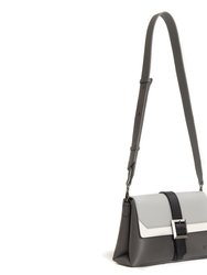 Emily - Grey Crossbody/Clutch Bag