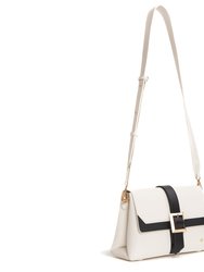 Emily - White Crossbody/Clutch Bag