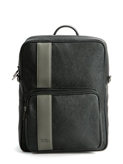 GUNAS New York Jared - Grey Vegan Leather Men's Backpack product