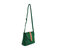 Kate - Green Vegan Basket Weave Bag