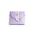 Kate - Lilac Vegan Basket Weave Bag - Lilac