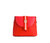 Kate - Red Vegan Basket Weave Bag - Red