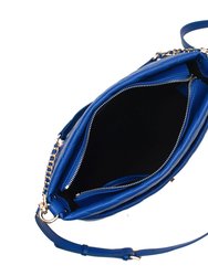 Koi - Blue Quilted Vegan Leather Purse