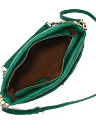 Koi - Green Quilted Vegan Leather Purse