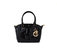 Madison Mini - Black Croc Vegan Bag - Black