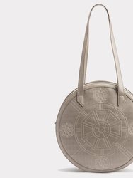 Meghan - Silver Vegan Tote Bags