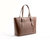 Miley - Chocolate Brown Vegan Leather Laptop Bag