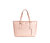 Miley - Light Pink Vegan Leather Laptop Bag - Light Pink