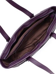 Miley - Purple Vegan Leather Laptop Bag