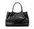 Naomi - Black Vegan Leather Tote Bag