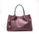 Naomi - Cherry Vegan Leather Tote Bag - Cherry