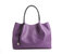 Naomi - Purple Vegan Leather Tote Bag - Purple