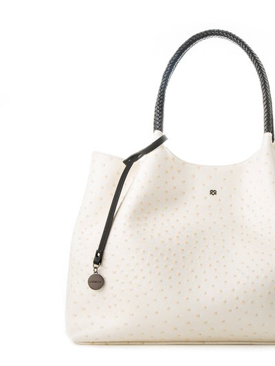 GUNAS New York Naomi - White Vegan Leather Tote Bag product