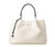 Naomi - White Vegan Leather Tote Bag - White