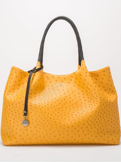 GUNAS New York Naomi - Yellow Vegan Leather Tote Bag product