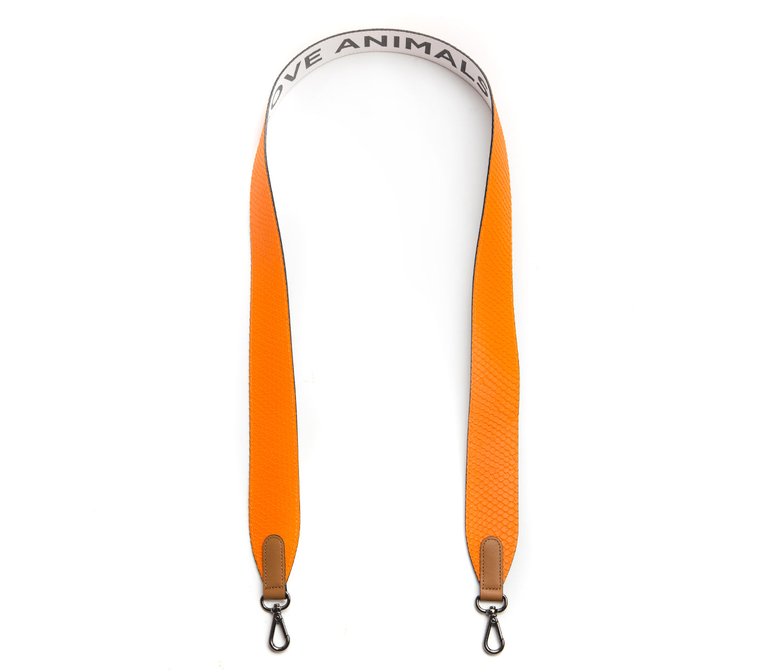 Rebel Strap - White+Orange