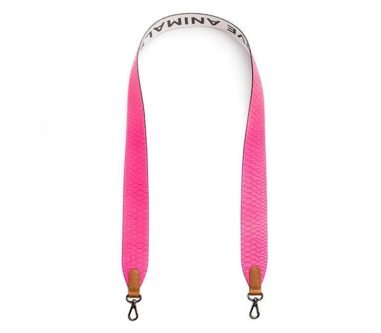 Rebel Strap - White+Pink