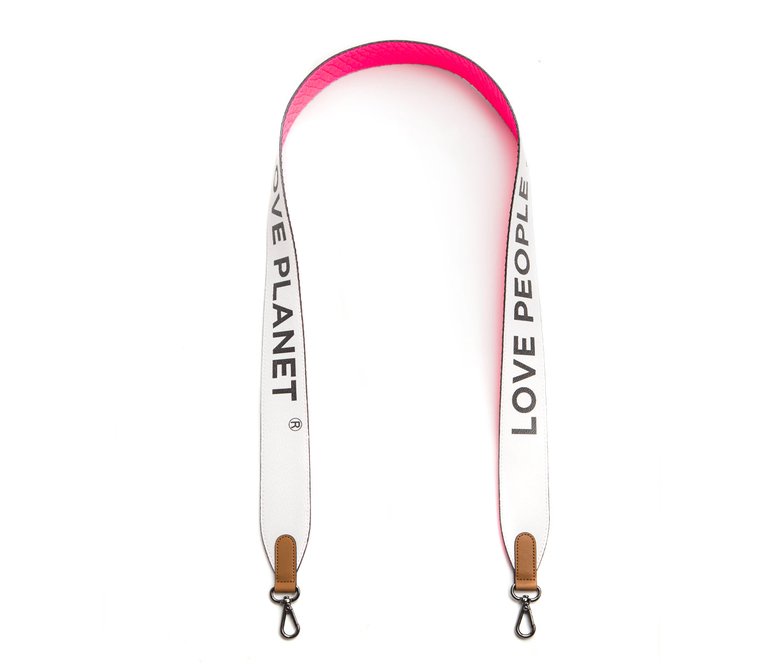 Rebel Strap - White+Pink - White+Pink