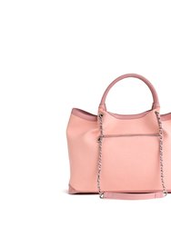 Ruth - Light Pink Vegan Canvas Tote