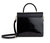 Simone - Black Vegan Leather Handbag