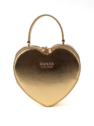 GUNAS New York Sweetheart - Gold Vegan Crossbody Bag product