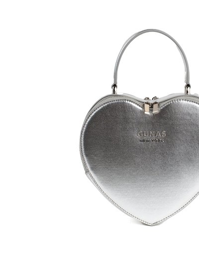 GUNAS New York Sweetheart - Silver Vegan Crossbody Bag product