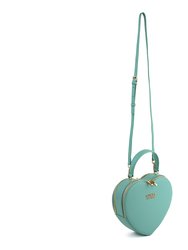 Sweetheart - Tiffany Blue Vegan Crossbody Bag