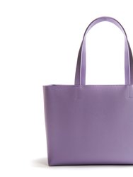 Tippi - Lilac Vegan Leather Tote Bag