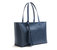 Tippi  - Navy Vegan Leather Tote Bag