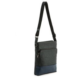 Tom - Blue Men's Vegan Sling Bag