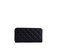 Uptown Quilted - Black Zipper Wallet