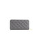 Uptown Quilted - Grey Zipper Wallet