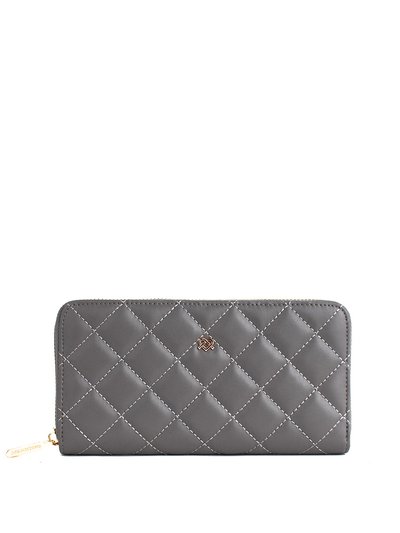 GUNAS New York Uptown Quilted - Grey Zipper Wallet product
