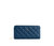 Uptown Quilted - Navy Zipper Wallet - Navy